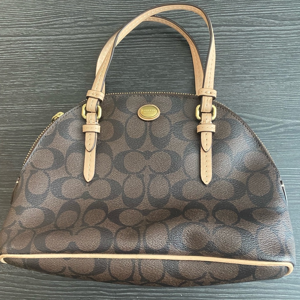 Great Condition Mini Coach Satchel Handbag